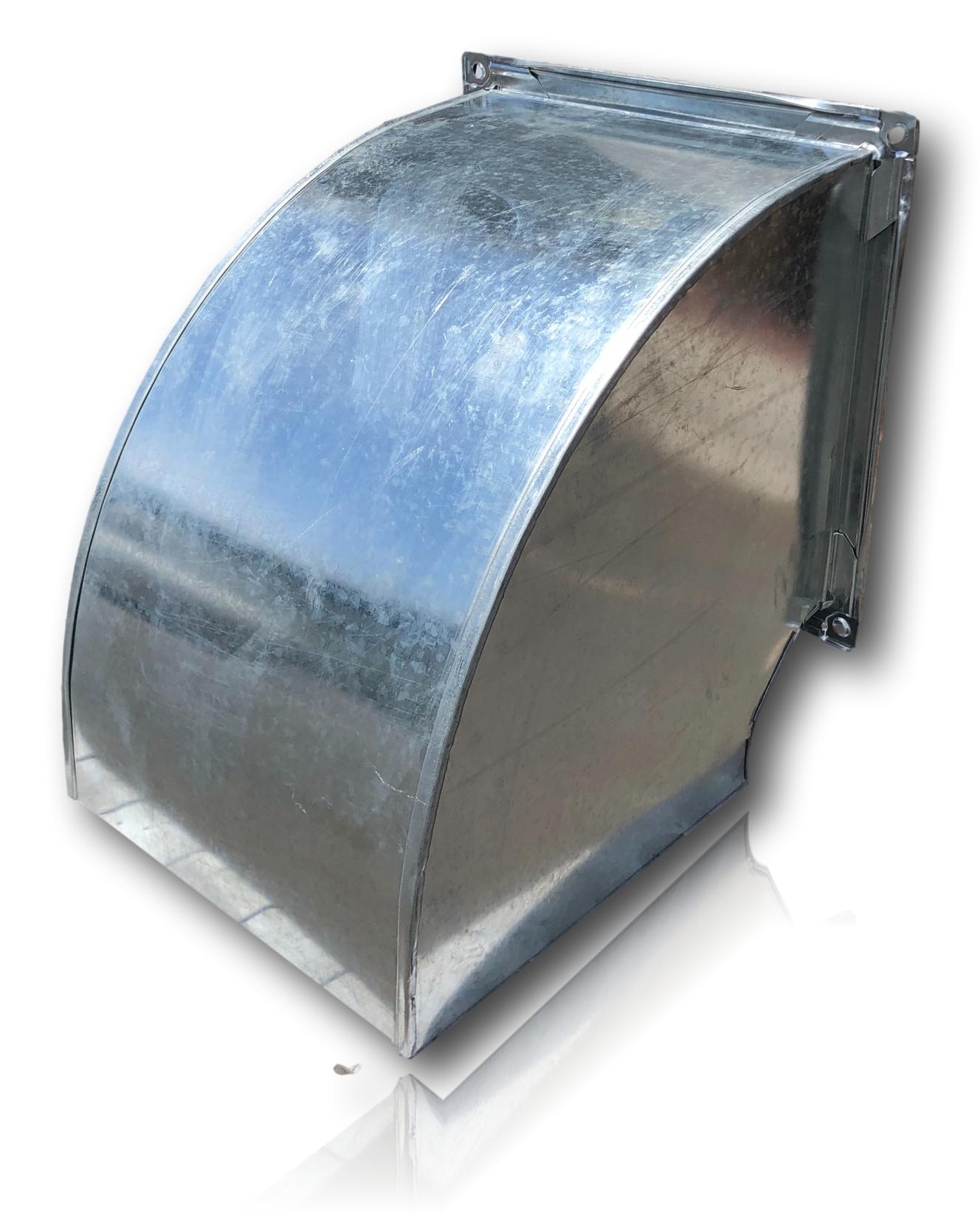  CV COWLING VENTS GALV  FIT TO ANY KIND OF WALL SIZE FROM 400-550mm